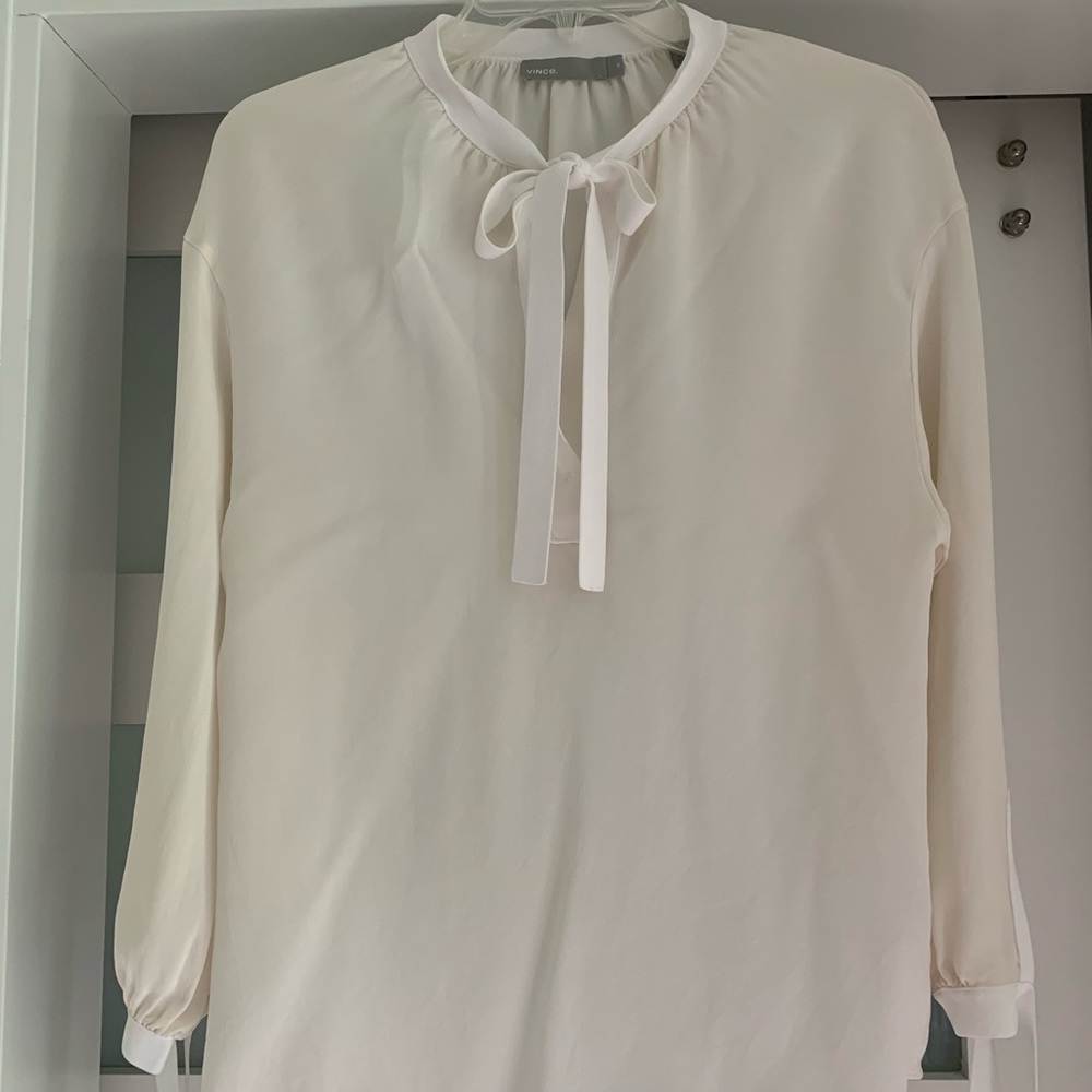 Vince white blouse